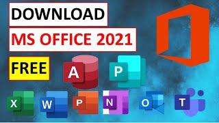 How to Download Microsoft Office 2021 for Free | Download MS Word, Excel PowerPoint on Windows 10,11