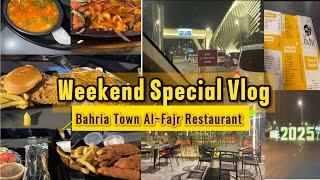 New year Special Vlog| Winters| Vlog | Family Vlog | Bahria Town Karachi Al-fajr Restaurant Vlog