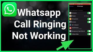 How To Fix Whatsapp Call Not Ringing On iPhone