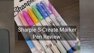 Sharpie S-Create: Pen Review