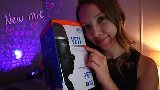 ASMR | Blue Yeti X Unboxing + Test!