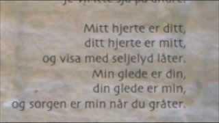 Alf Prøysen/Nils Ferlin: Mitt hjerte er ditt, m Lande, Husby, Kaspersen, Elveland