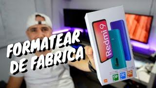 XIAOMI REDMI 9 Restaurar De Fabrica O Borrado General de tu MÓVIL [FÁCIL y RÁPIDO]#OrientadorMovil