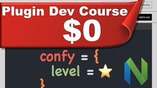 Neovim Plugin Development Course ( Intro + confy )