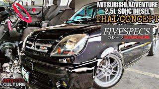 Mitsubishi Adventure 2.5L SOHC Diesel THAI Concept MODIFIED | OtoCulture