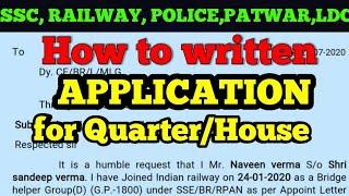 quarter vacated, railway quarter #letter,