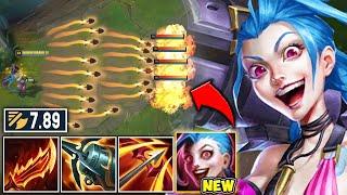 RIOT GAVE JINX AN ATTACK SPEED HACK AND IT'S 100% BROKEN (7.89 ATTACK SPEED)