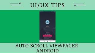 Auto Scroll ViewPager Android