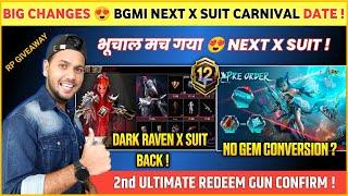 BIG CHANGE  Next X Suit Bgmi Date | Pre Order Event | Gem Conversion | Next Ultimate Set