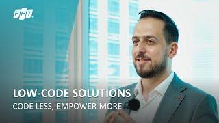 Service Offerings | Low-Code Solutions: Code Less, Empower More