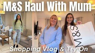 M&S Haul & Come Shop With Me And Mum! @Maria_crocker  Vlog January 2024