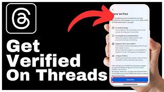 How To Get Verified On Threads