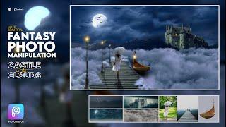 Castle in the Clouds - Make Beautiful Fantasy Photo Manipulation in PicsArt | PicsArt Tutorial