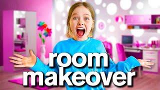 Surprise Back To School ROOM MAKEOVER