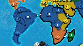 SOUTH AMERICA STRATEGY I'VE BEEN USING | Fixed cards | How to Win RISK: Global Domination Tips