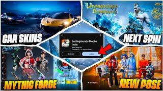 BGMI NEXT MYTHIC FORGE / NEXT ULTIMATE SKINS LEAKS / BGMI SUPERCAR LEAKS