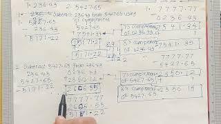 Octal Subtraction using 7's Complement and 8's Complement | Digital Electronics (Hindi)