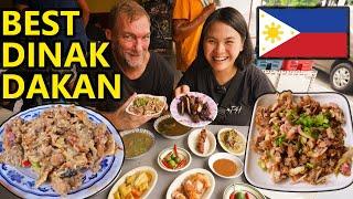 ILOKANO KARINDERYA IN QUEZON CITY! SINANGLAW & DINAKDAKAN! Filipino Street Food Manila Philippines