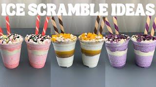 6 DIY Ice Scramble Ideas!