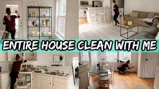 Entire House Clean With Me | Cleaning Motivation | Speed Clean | Cleaning Videos