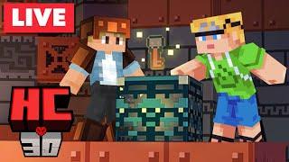  LIVE - Minecraft 30 Day Hardcore SMP (Day 19) 🩸