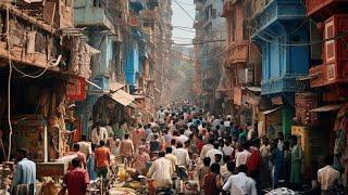 Walking in Varanasi along Ganges River and Heart of the City | 4K HDR India Walking Tour