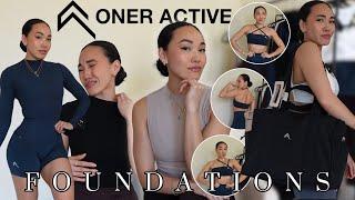 ONER ACTIVE FOUNDATIONS CAPSULE *IN DEPTH* REVIEW | tldw: both jogger/straight leg trousers shrank 