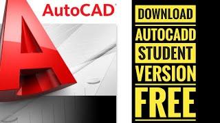 How to Download Autocad Student Version 2021 - 2022 for 1 year | download Autocad student version