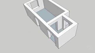 Моделирование помещения в SketchUp