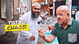 "CHAOS"Shaykh Uthman LOSES Brain Cells  listening to this Christian