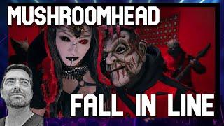 German DJ reacts to MUSHROOMHEAD - Fall In Line (with Jackie Laponza) | Reaction 127