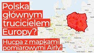 Pedagogika wstydu na przykładzie map jakość powietrza