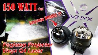 Super Power !! Review Foglamp Biled Vinyx Q4 Laser Lensa 3 Inchi