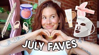 everything i loved in JULY ⭐️ (new fave skin tint, skincare hero & more)