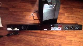 Unboxing Samsung sound bar HW-F450 2.1 Channel 280 Watt Soundbar speaker wireless sound f450 450