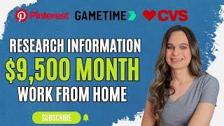 $8,000 To $9,500 Month Researching Information | Work From Home Job With No Degree Needed | USA Only