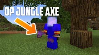 Hypixel Skyblock - GET WOOD FAST with the OP JUNGLE AXE!