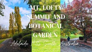 Mt. Lofty Summit and Botanical garden walking tour Adelaide Hills, South Australia 4K