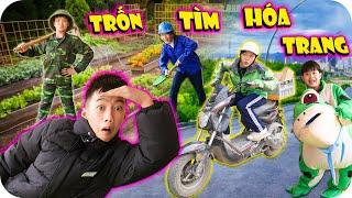 Trốn Tìm Định Vị Hóa Trang | Min Min TV Minh Khoa