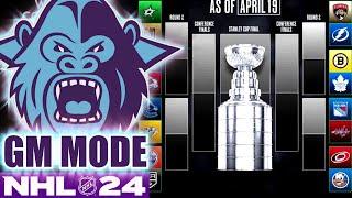 NHL 24 - Utah Yetis - GM Mode Commentary ep 2
