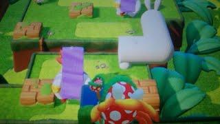 Mario + Rabbids: Kingdom Battle - Pirabbid Plant Boss Fight (The Hidden Bridge & 1 Turn)