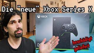 Unboxing Galaxy Black Xbox Series X und mieser Microsoft Support