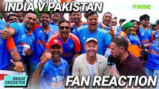 WILD FAN REACTIONS at India vs. Pakistan | TGC Sidemouth