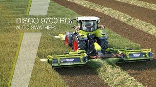 CLAAS | Animation: DISCO 9700 RC AUTO SWATHER.