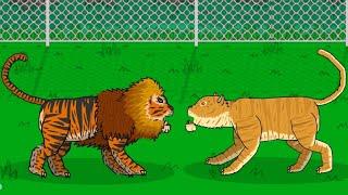 LIGER VS TIGON ANIMATION