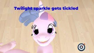 Twilight sparkle gets tickled