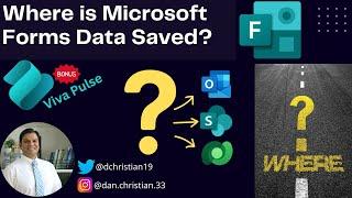 Where is Microsoft Forms Data Saved?