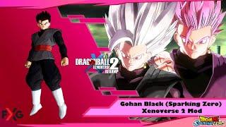 NEW Gohan Black (Sparking Zero) Transformations | Dragon Ball Xenoverse 2 Mods