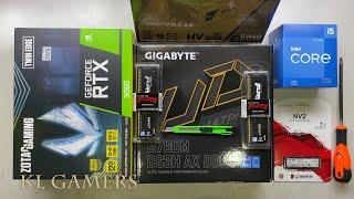 intel Core i5 12400F GIGABYTE B760M DS3H AX DDR4 FURY Beast Zotac Gaming RTX3060 Gaming PC Build