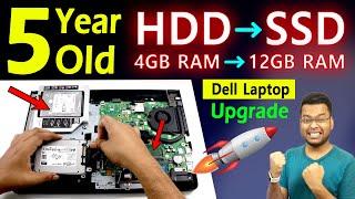 How to Install SSD & RAM | Laptop RAM Upgrade | SSD vs HDD Speed Test | SSD Boot Time Windows 10